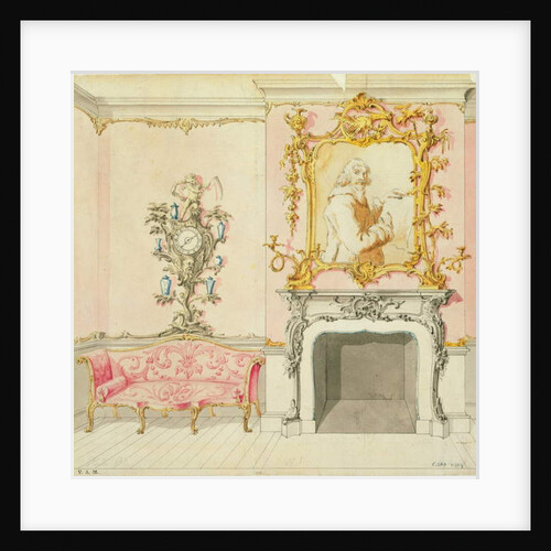 Proposal for a drawing room interior, 1755-60 by John Linnell