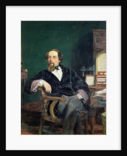 Portrait of Charles Dickens, 1859 by William Powell Frith