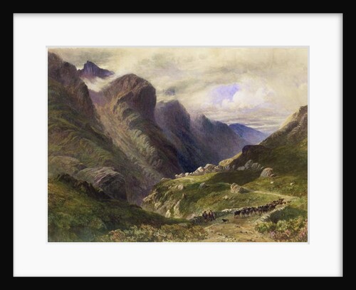 The Pass of Glencoe, 1852 by William Bennett