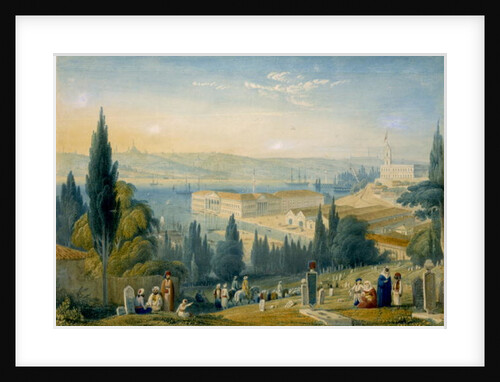 Turkish Naval Buildings on the Golden Horn by William Purser