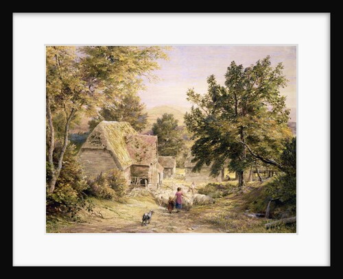 A Farmyard near Princes Risborough, 1845/6 by Samuel Palmer