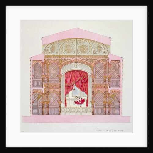 Cross section of a Cafe-Concert by H. Monnot