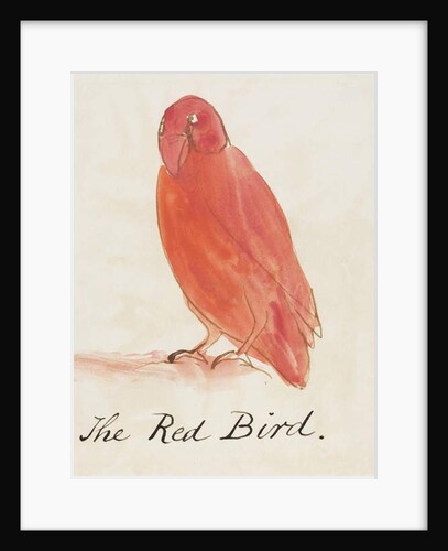 The Red Bird by Edward Lear