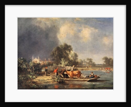 Eton from the River by John Hilder