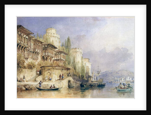 The House on the Bosphorus by Thomas Allom