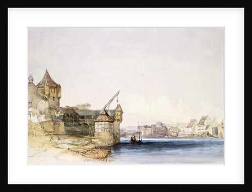 View at Basle, 1842 by John Harper