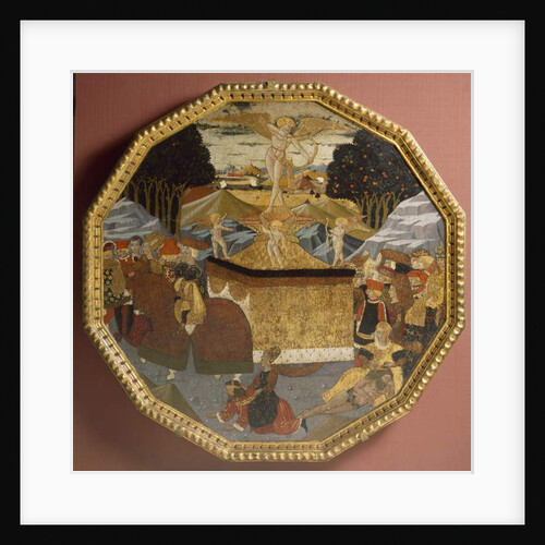 Birth Tray: The Triumph of Love, c.1450 by Master of the Cassoni