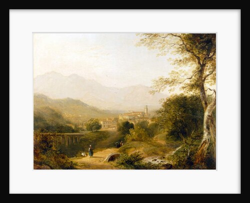 Italian Landscape by Joseph William Allen