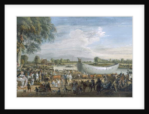 The Chinese Junk on its way to Virginia Water, c.1753 by Paul Sandby