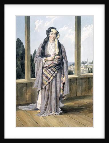 An Armenian Woman at Constantinople, 1823 by William Page