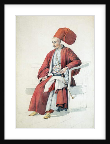 A court official or servant of the Sultan, c.1810 by William Page