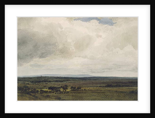 Showery Day, Glastonbury Tor by Frederick Nash