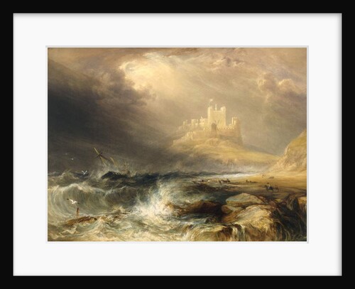 Bamborough Castle by William Andrews Nesfield
