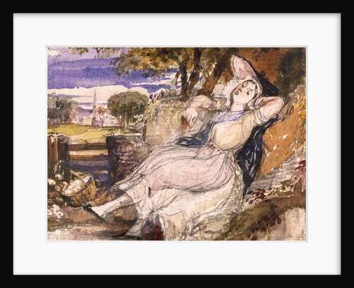 Girl Dreaming by Richard Redgrave