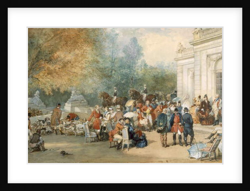 A Hunting Breakfast in England, 1870 by Eugene-Louis Lami