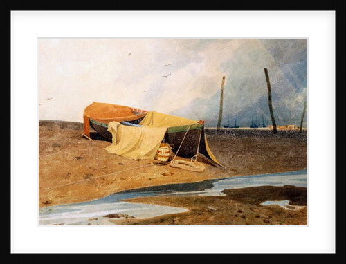 A Boat on the Beach by John Sell Cotman
