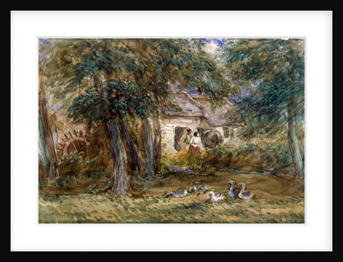 Watermill by David Cox