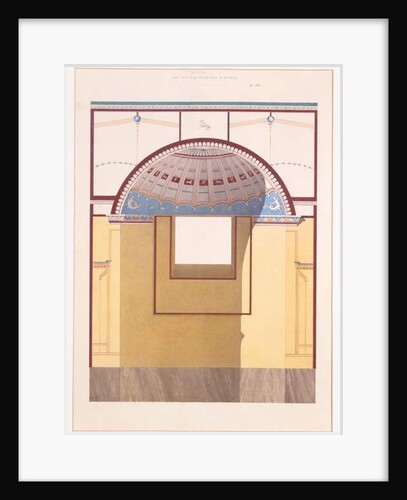 Niche in the tepidariam, House of Diomedes, Pompeii, 1897 by Luigi Bazzani