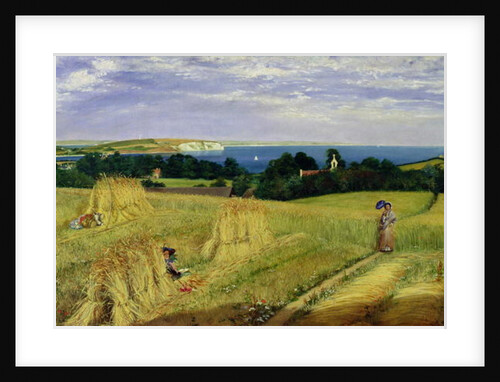 Corn Field in the Isle of Wight by Richard Burchett