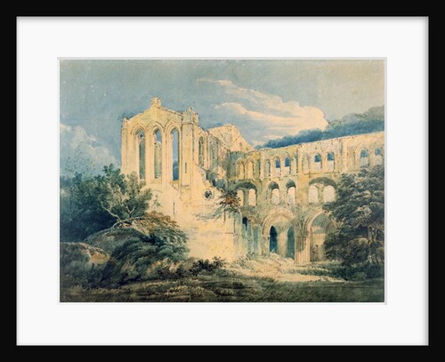 Rievaulx Abbey, Yorkshire, 1798 by Thomas Girtin