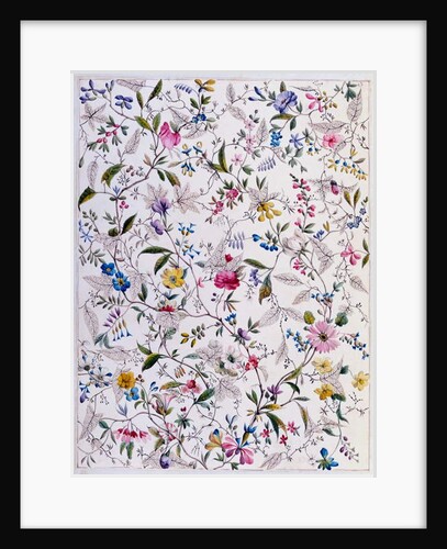 Textile design, c.1788-92 by William Kilburn