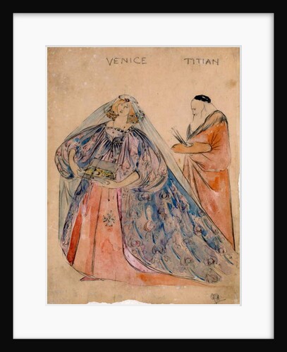 Venus and Titan, 1890s by English School