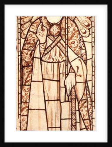 Cartoon for Archangel Raphael, c.1862 by English School