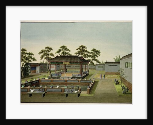 Garden Scene, c.1820-40 by School Chinese