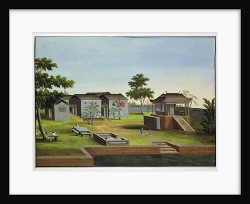 Garden Scene, c.1820-40 by School Chinese