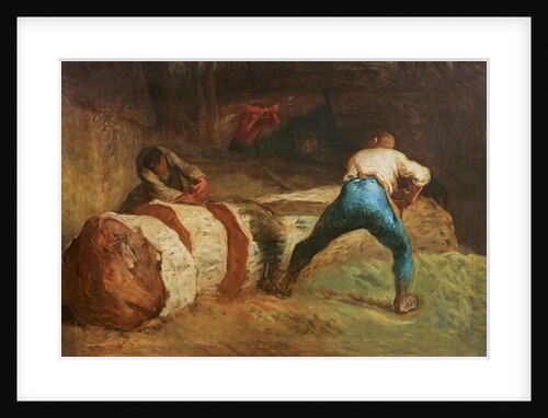 The Wood Sawyers, 1848 by Jean-Francois Millet