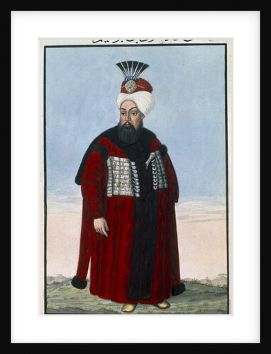 Ahmed II Sultan 1691-95 by John Young