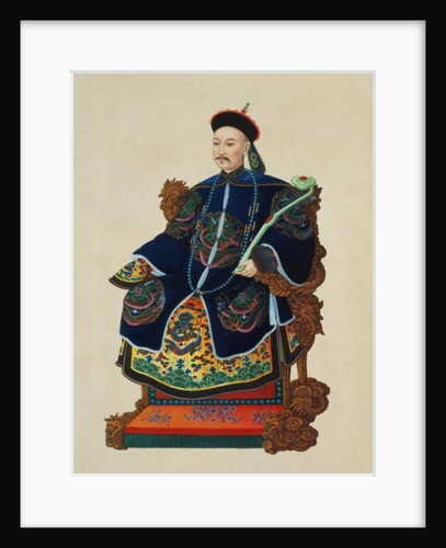 Portrait of a Mandarin by School Chinese