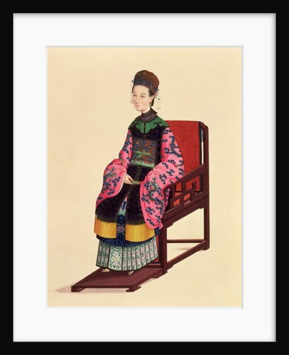 Portrait of a Tartar Woman by School Chinese