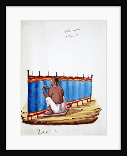 Weaver by Indian School