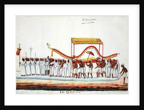 Funeral procession by Indian School