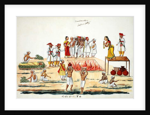 Funeral by Indian School