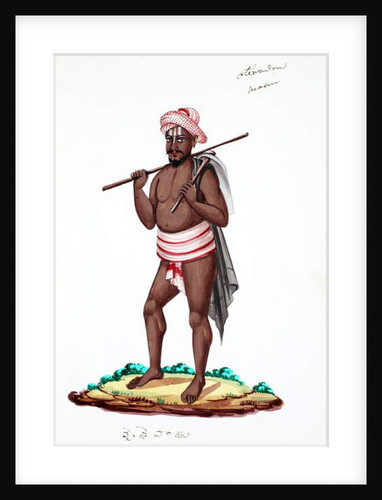 Labourer by Indian School