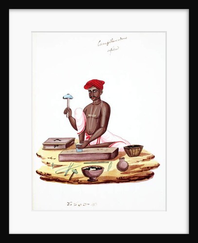 Stonemason by Indian School