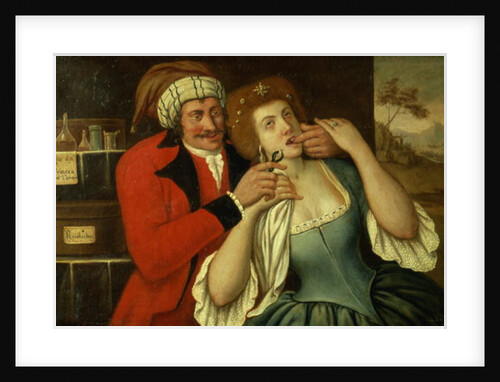 At the Dentist by Italian School