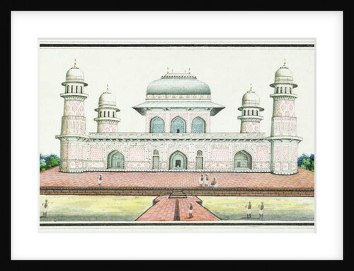 The Tomb of Itimad-Ud-Daula, near Agra, c.1830s by Agra School