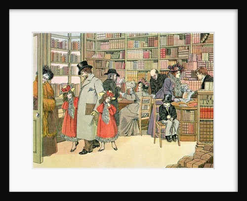 The Book Shop by Francis Donkin Bedford
