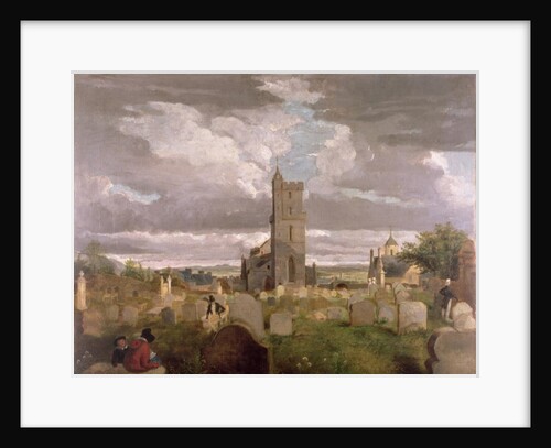 The Old Churchyard, Stirling, 1835 by Robert Mitchell
