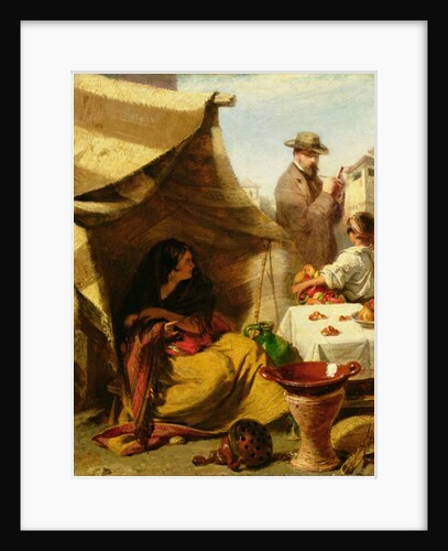 The Evil Eye, 1859 by John Phillip