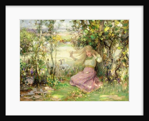 A Spring Idyll, 1900 by Thomas Blacklock