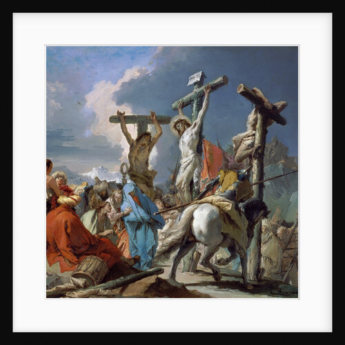 The Crucifixion, 1745-50 by Giambattista & Tiepolo Giandomenico Tiepolo