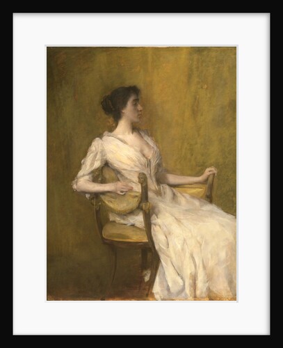 Lady in White, c.1901 by Thomas Wilmer Dewing