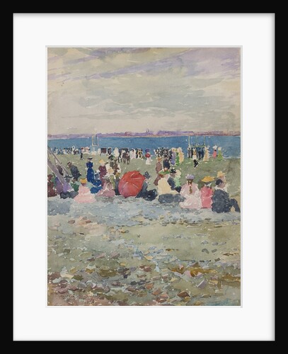 Revere Beach, 1896 by Maurice Brazil Prendergast