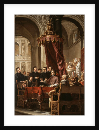 The Conversion and Baptism of St. Augustine by St. Ambrose, 1673 by Juan de Valdes Leal