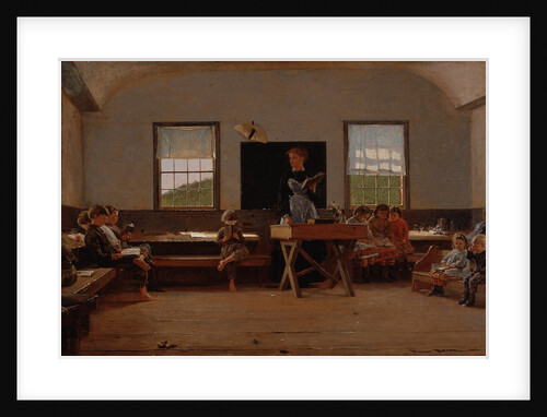 The Country School, 1871 by Winslow Homer