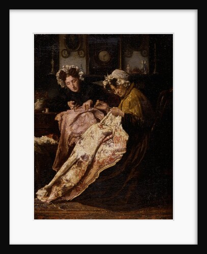 The Seamstress, 1880 by Alexander Hugo Bakker-Korff